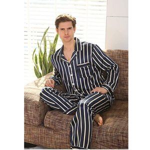NEW Mens Silky Satin Sleepware